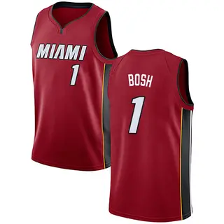 Men's Chris Bosh Miami Heat Nike Swingman Red Jersey - Statement Edition
