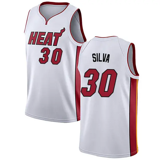 chris silva miami heat jersey