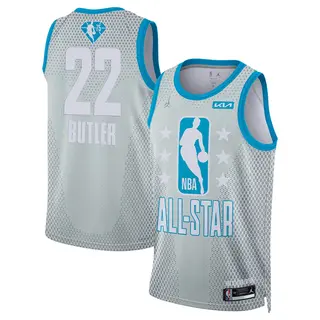 Men's Jimmy Butler Miami Heat Jordan Brand Swingman Gray 2022 All-Star Game Jersey
