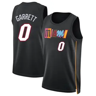 Men's Marcus Garrett Miami Heat Nike Swingman Black 2021/22 City Edition Jersey