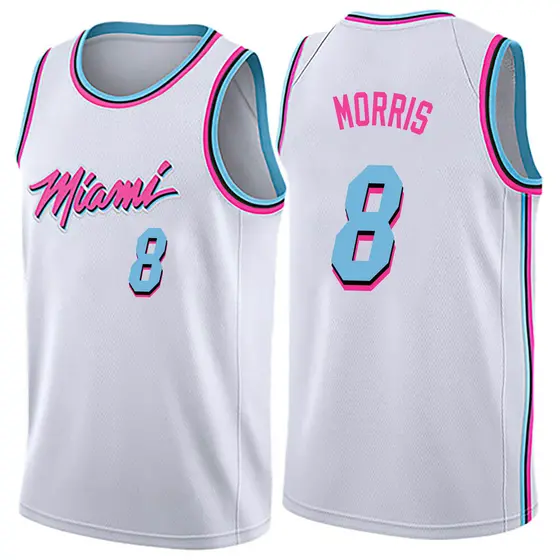 Men's Markieff Morris Miami Heat Nike Swingman White Jersey - City Edition