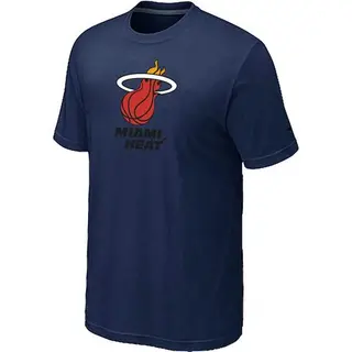Men's Miami Heat Navy Big & Tall Primary Logo T-Shirt -