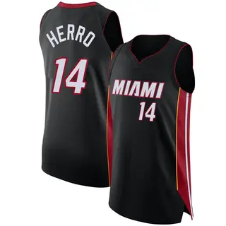 Men's Tyler Herro Miami Heat Nike Authentic Black Jersey - Icon Edition
