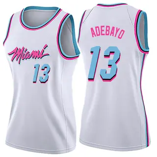 Women's Bam Adebayo Miami Heat Nike Swingman White Jersey - City Edition