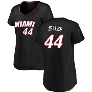 Women's Cody Zeller Miami Heat Fanatics Branded Fast Break Black Jersey - Icon Edition