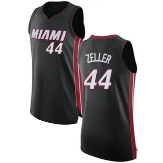 Women's Cody Zeller Miami Heat Nike Swingman Black Jersey - Icon Edition