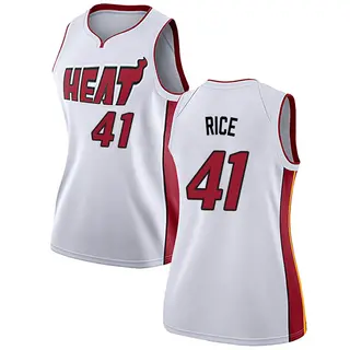 Women's Glen Rice Miami Heat Nike Swingman White Jersey - Association Edition