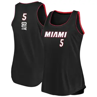 Women's Kyle Guy Miami Heat Fanatics Branded Fast Break Black 2019/20 Tank Jersey - Icon Edition