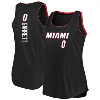 Women's Marcus Garrett Miami Heat Fanatics Branded Fast Break Black 2019/20 Tank Jersey - Icon Edition