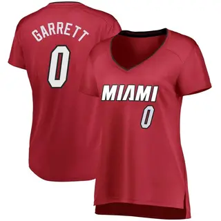 Women's Marcus Garrett Miami Heat Fanatics Branded Fast Break Wine Jersey - Statement Edition