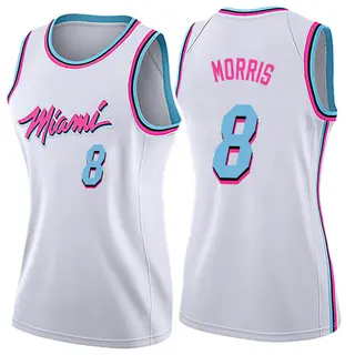 Women's Markieff Morris Miami Heat Nike Swingman White Jersey - City Edition