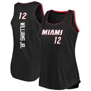 Women's Matt Williams Jr. Miami Heat Fanatics Branded Fast Break Black 2019/20 Tank Jersey - Icon Edition