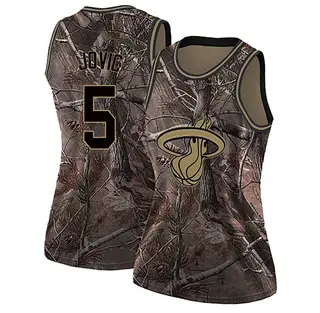 Women's Nikola Jovic Miami Heat Nike Swingman Camo Realtree Collection Jersey