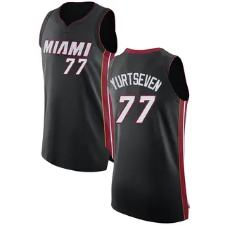Women's Omer Yurtseven Miami Heat Nike Swingman Black Jersey - Icon Edition