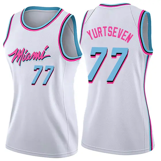 Women's Omer Yurtseven Miami Heat Nike Swingman White Jersey - City Edition