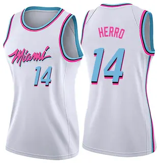 Women's Tyler Herro Miami Heat Nike Swingman White Jersey - City Edition