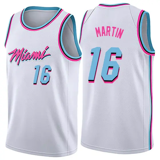 Youth Caleb Martin Miami Heat Nike Swingman White Jersey - City Edition