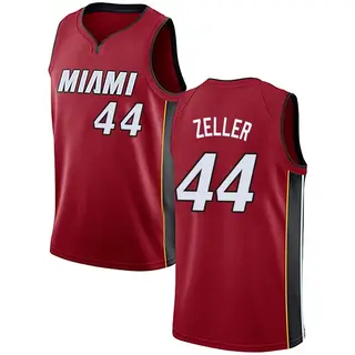 Youth Cody Zeller Miami Heat Nike Swingman Red Jersey - Statement Edition