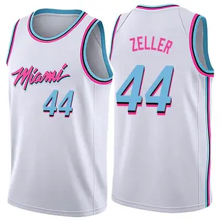 Youth Cody Zeller Miami Heat Nike Swingman White Jersey - City Edition