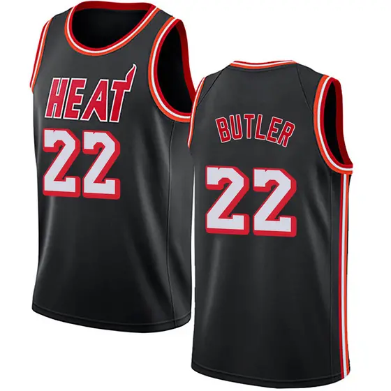 Youth Jimmy Butler Miami Heat Nike Swingman Black Fashion Hardwood