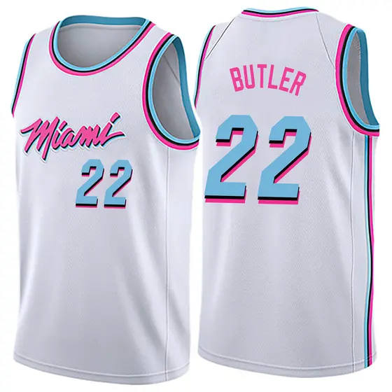 Youth Jimmy Butler Miami Heat Nike Swingman White Jersey City Edition