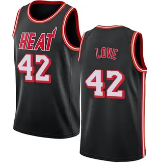 Youth Kevin Love Miami Heat Nike Swingman Black Fashion Hardwood Classics Jersey