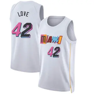 Youth Kevin Love Miami Heat Nike Swingman White 2022/23 City Edition Jersey