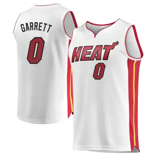 Youth Marcus Garrett Miami Heat Fanatics Branded White Fast Break Jersey - Association Edition